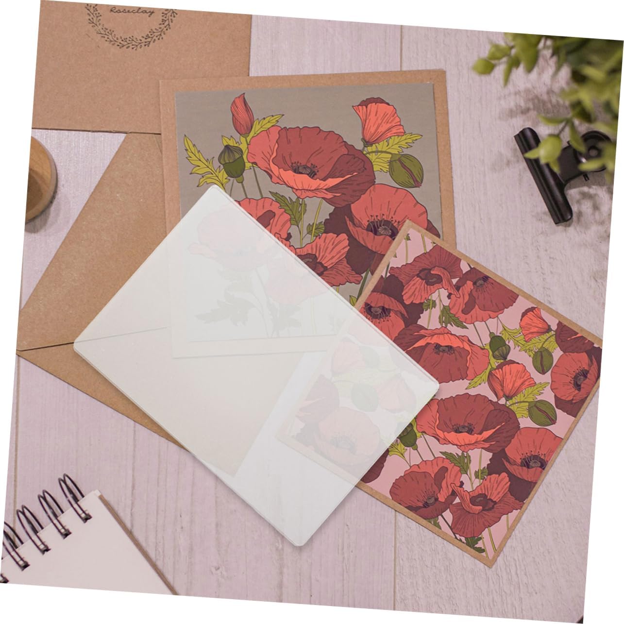 EXAOMBLE Cutting Embossing Pad Transparent Acrylic Board for Die Cutting and Scrapbooking Thick Craft Pad Compatible Manual Embossing Machines for Projects