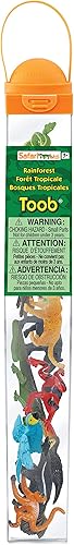 Tubo de figuras TOOB de la selva lluviosa de la marca Safari Ltd
