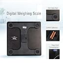 Prospo Weight Scale for body weight, LCD Panel, Electronic Weighing scale with thick tempered glass, High Precision Sensors accurate weight machine gallery image