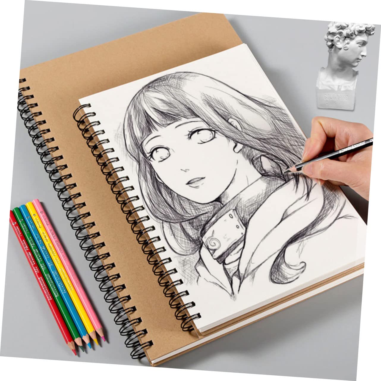 Homoyoyo 1pezzi Quaderno per Schizzi per Studenti Pittura Graffiti Pagine di Carta Spessa per Diario Poesia Scrittura Creativa Schizzi e Disegni Pagine per Esigenze Quotidiane