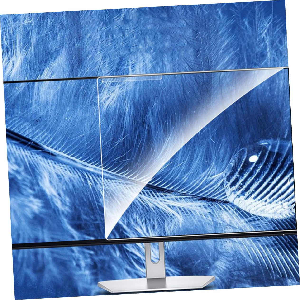 SHINEOFI 1 Pezzo Pellicola Protettiva per Schermo Laptop Protettore Blu Antiriflesso Trasparente per Monitor Facile Installare e Rimovibile Compatibile con LCD Tv e Notebook