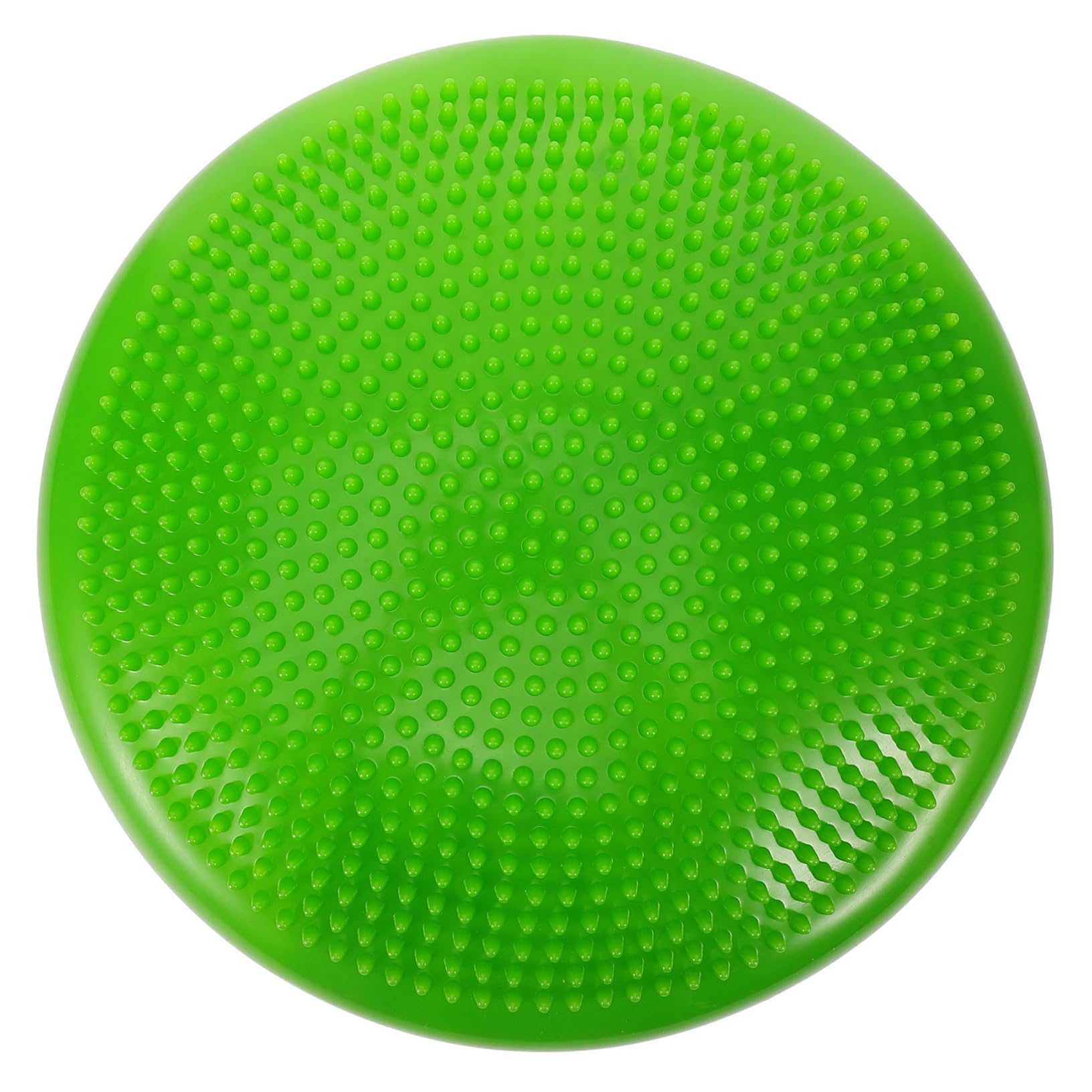 Cuscino di Equilibrio Gonfiabile Rotondo in Pvc Verde | Ginocchia e Fianchi, Uso Outdoor e Sportivo, Stabilità Multi-superficie, per Appassionati di Yoga