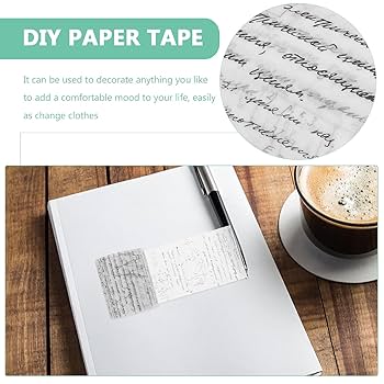 Amazon.com: Antique Vintage Washi Tape - 50mm Wide