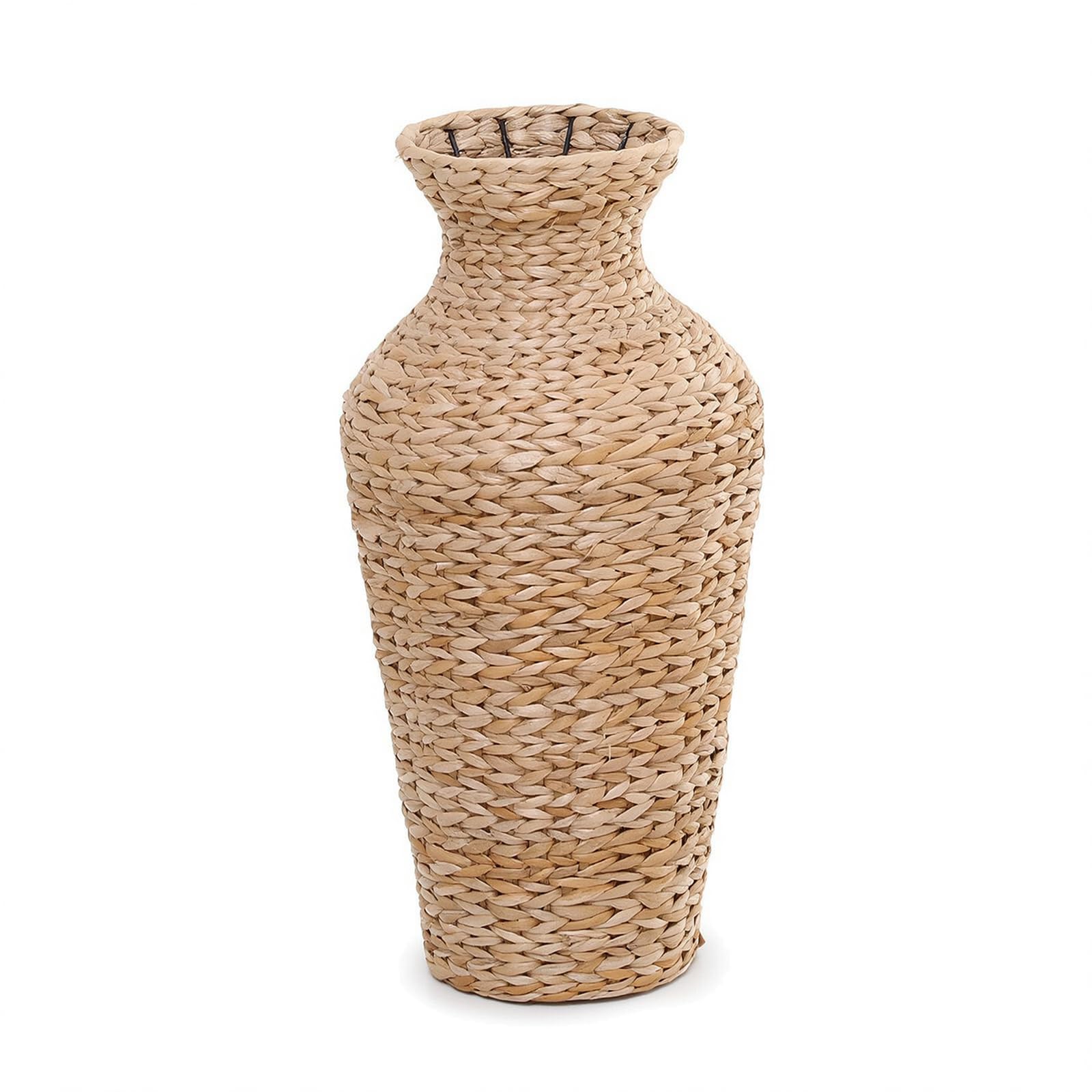 IOIUSKKU Vase de Sol en Osier, 61 cm de Haut, en rotin, pour Fleurs