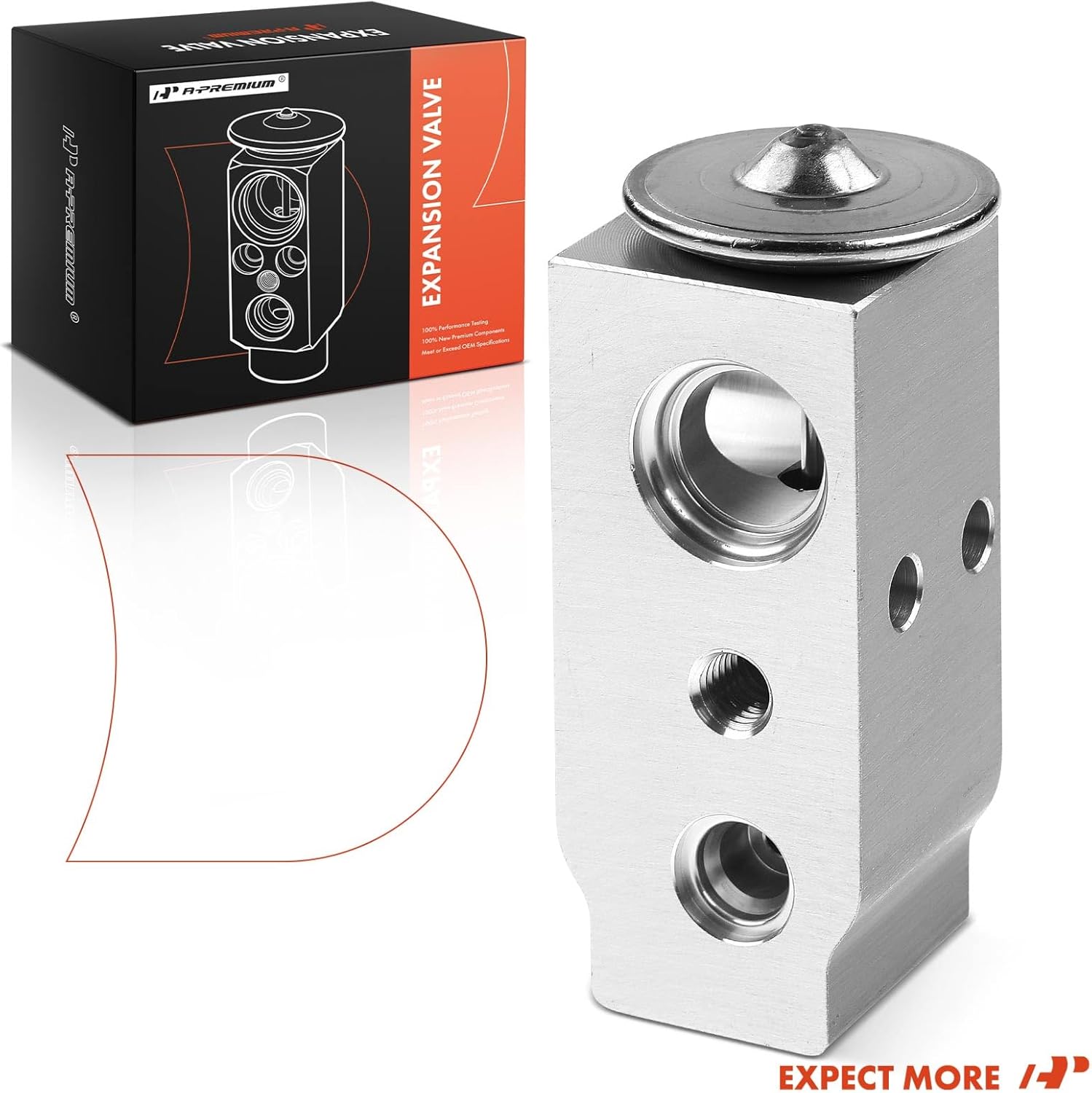 A-Premium AC Expansion Valve Compatible with Kia Spectra 2004 1.8L, Spectra 2004-2006 2.0L, Spectra5 2005-2006 2.0L, DOHC