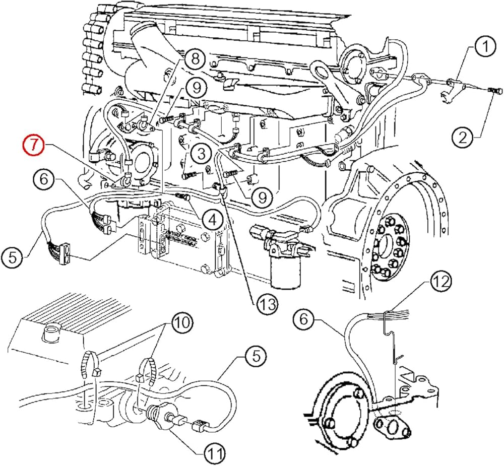 Amazon.com: Detroit Diesel Crankshaft Position Sensor (TRS) S60