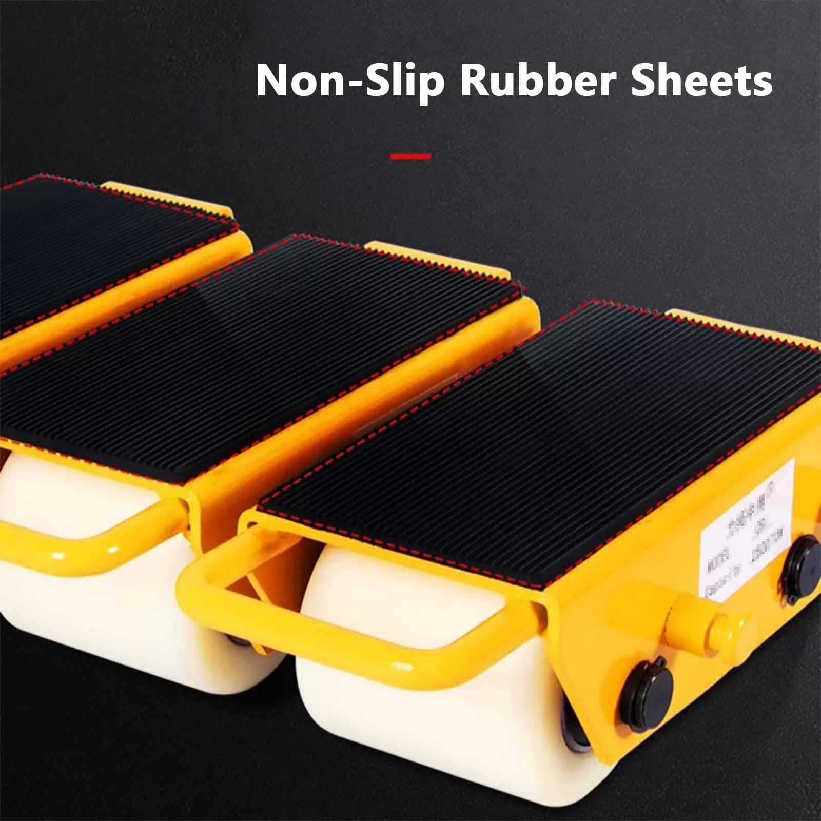 Carrello Spostamento Attrezzature con Ruote in Nylon e Maniglia