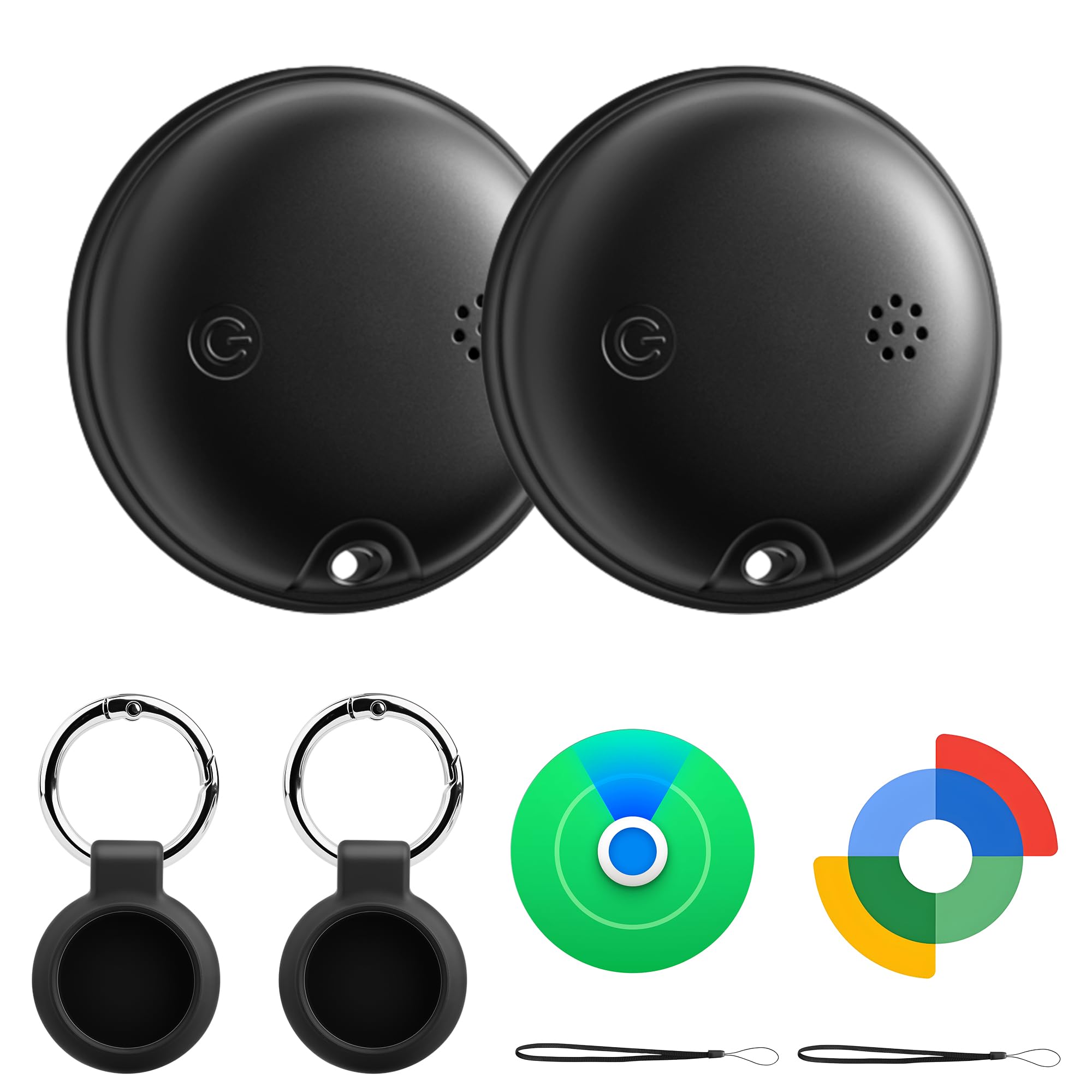 Tag Tracker per Android e iOS, Key Finder Smart Tracker Tag – Confezione da 2