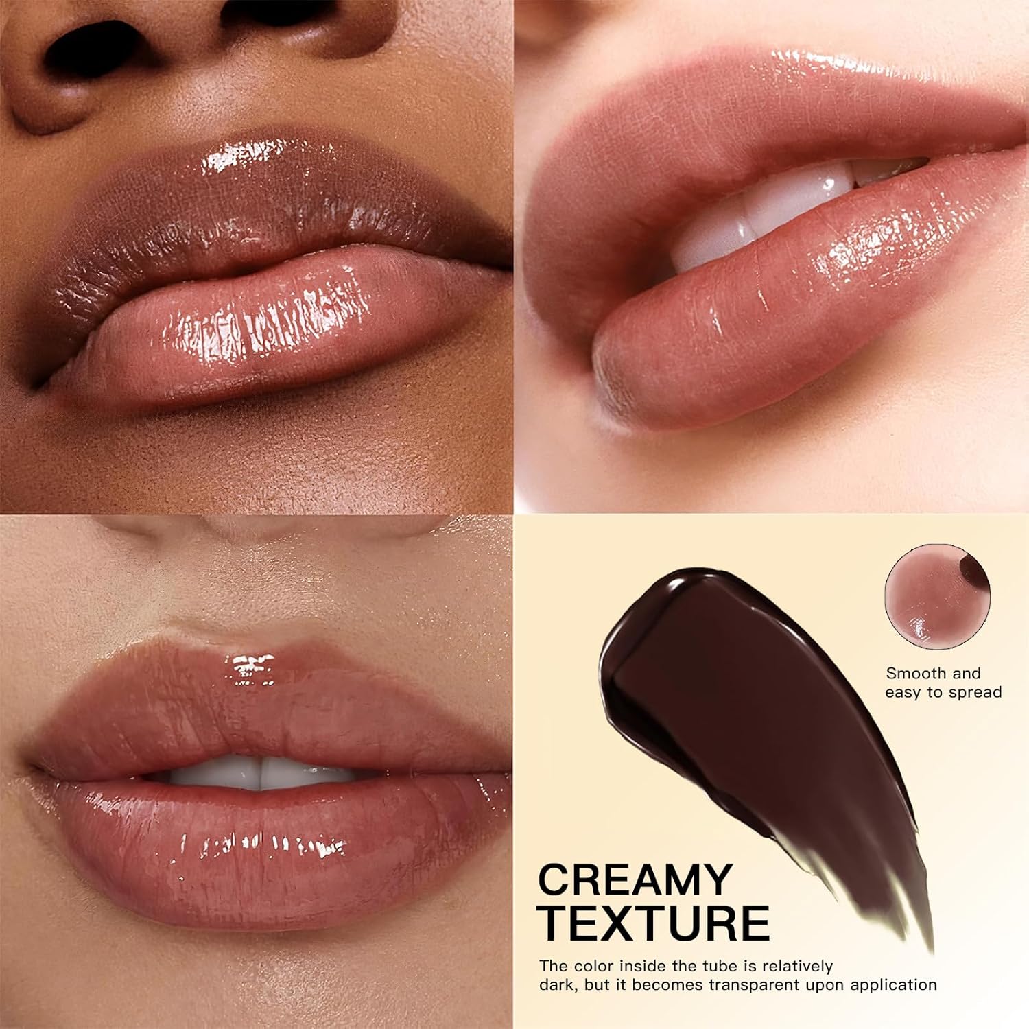 Sheer Black Cherry Lipstick & Mascara Set – Hydrating Tinted Lip Balm & Volumizing Black Eyelash Makeup Kit – Natural Berry Shade for All Skin Tones - Image 7