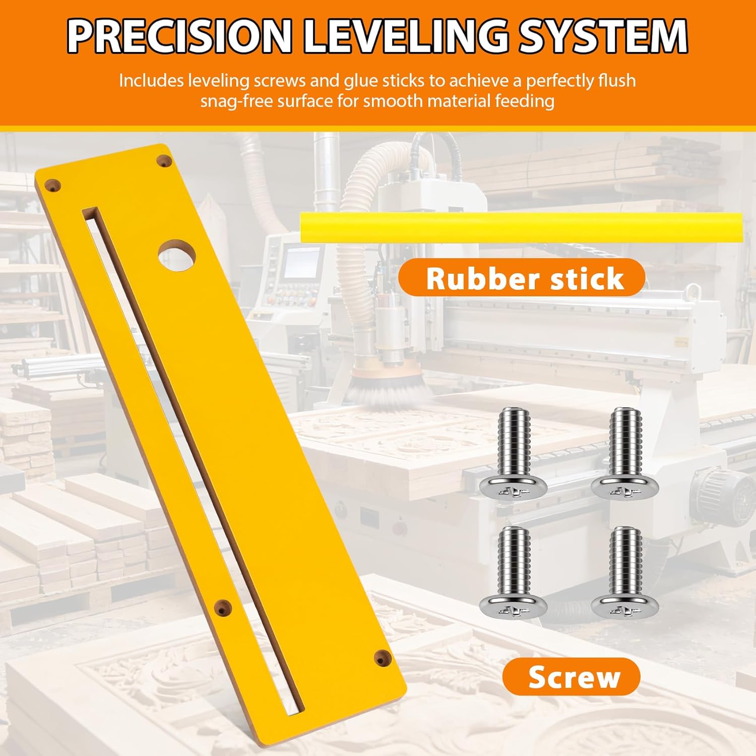 Zero Clearance Insert For Ridgid Table Saw 10″ R4514 R4514T R4518 R4518T R4518NS Dado Throat Plate 089240028701, 3 Pack
