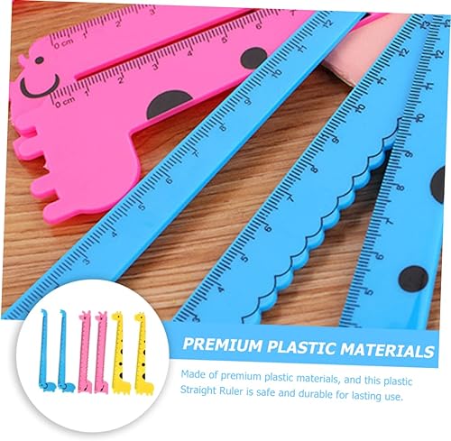 Miniatura 5 de Ciieeo 30 tiras de oración de regla de jirafa para profesores, espaciador inhalador para niños, experimentos para niños de 6 a 8 años, laboratorio