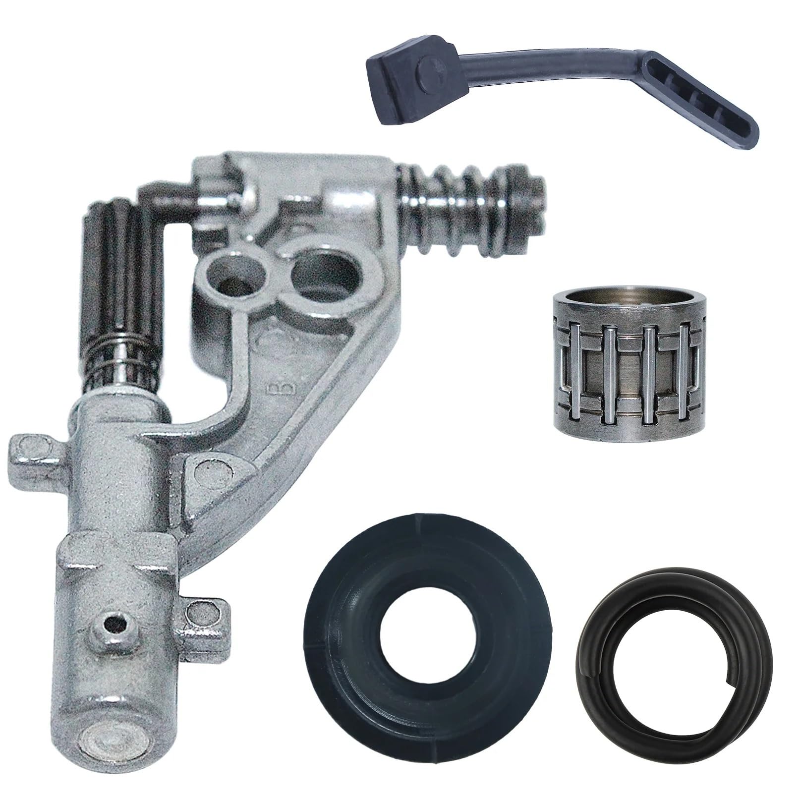 Kit conduite pression huile tronçonneuse 455E 460 remplacement vis sans fin 537261501 544180104