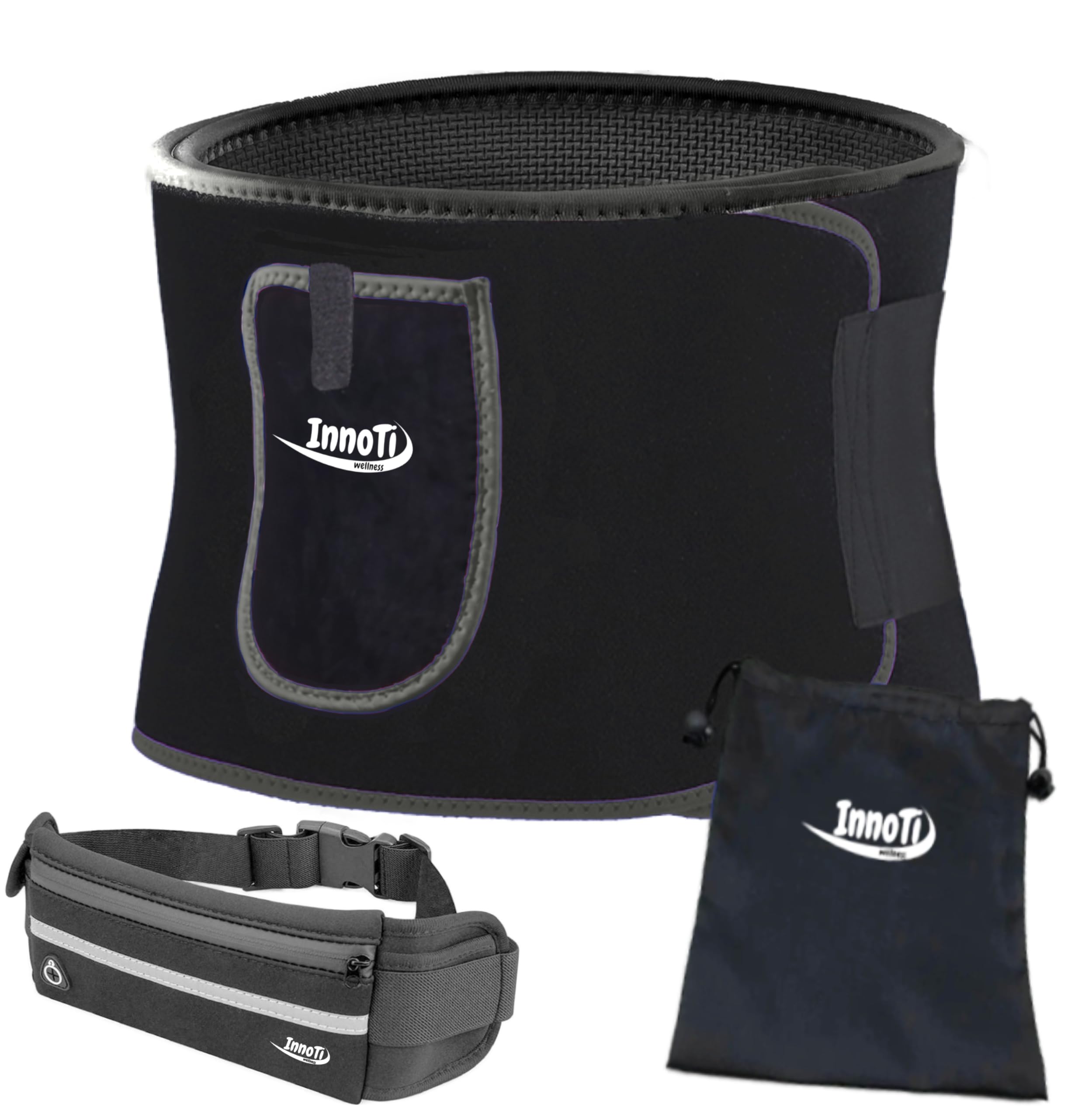 Fascia Addominale Dimagrante Uomo e Donna in Neoprene - Cintura Dimagrante Addominale per Palestra, Fitness e Sport - Fascia Snellente Pancia ed Effetto Sauna - Fascia Dimagrante per Sudare