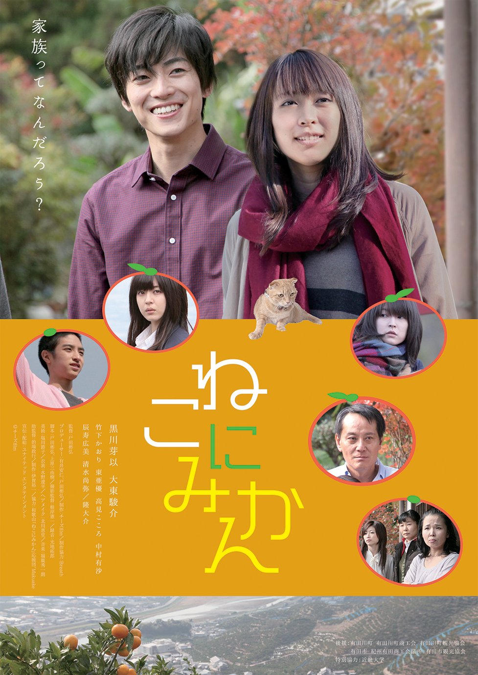 Amazon.co.jp: ねこにみかん [DVD] : 黒川芽以, 大東駿介, 東亜優