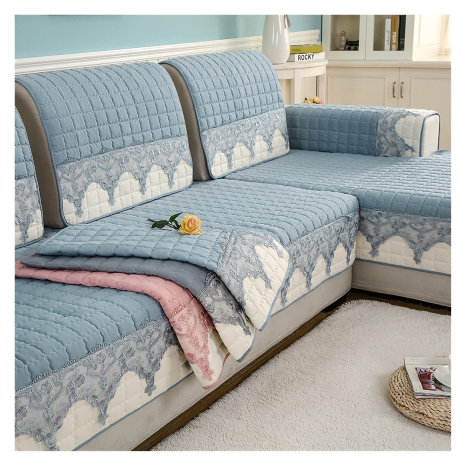 Amazon.co.jp: SXOPU ソファーカバーリビングルームのクッション