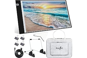 SevenFish A4 LED Light Pad for Diamond Painting and Drawing