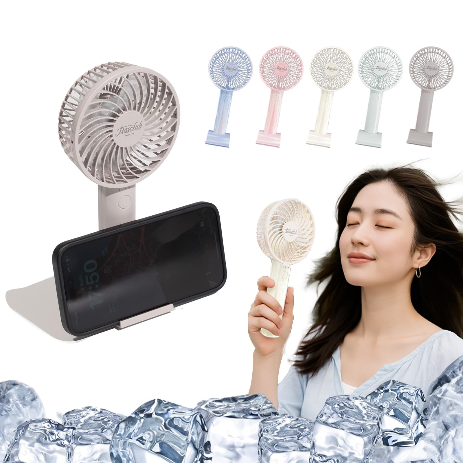 Amazon | 【2025年モデル・日本製部品採用】ハンディファン 携帯扇風機