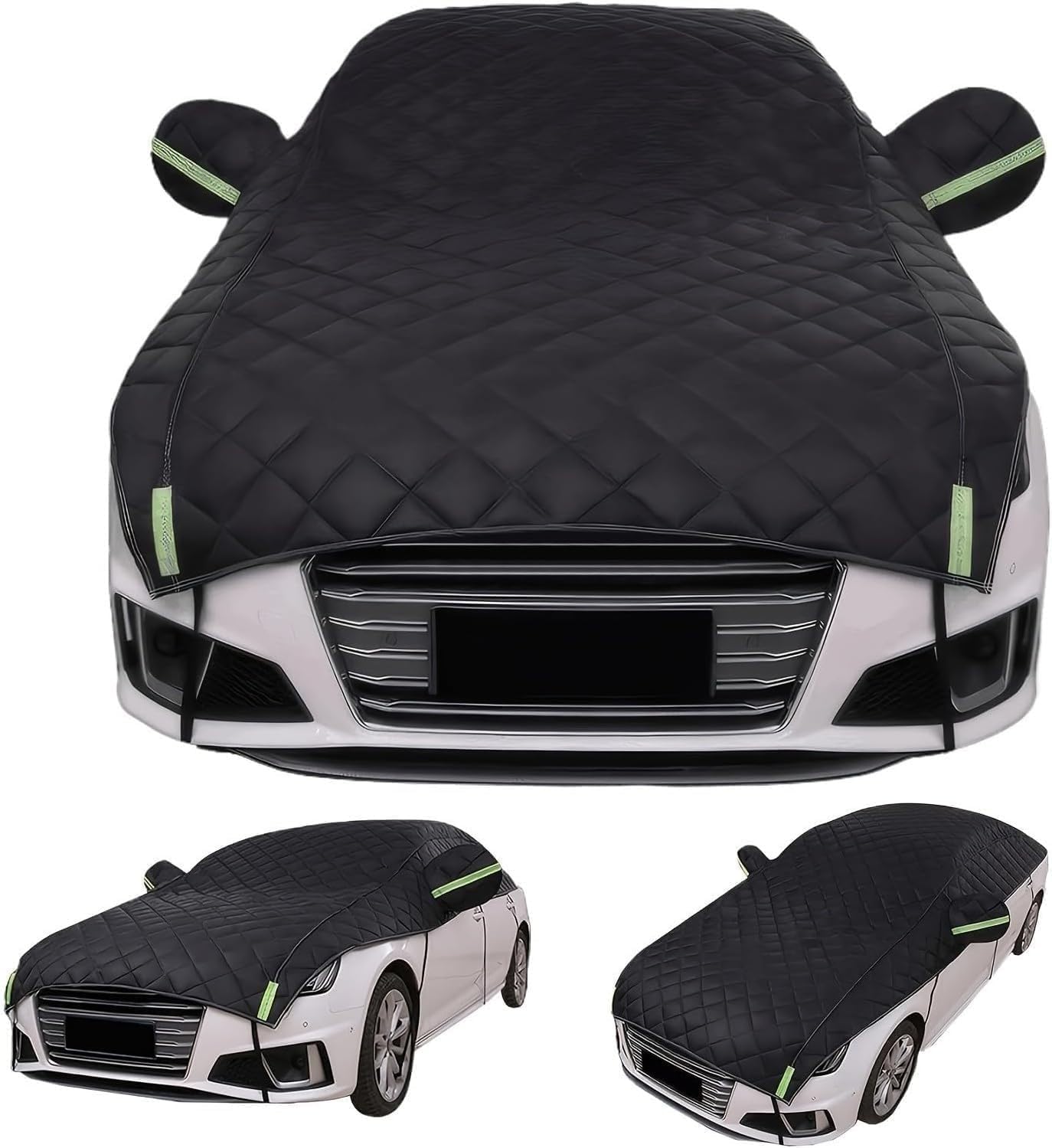 Hagelschutzplane Auto für VW Golf 7 Golf 7 GTI, Autoplane Wasserdicht, Autoplane Faltgarage Auto, Autoabdeckung Outdoor, Regenfest Schneeschutz,Sonnensicher Staubdicht H11