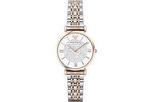 Women's Elegant Dress Watch with Stainless Steel Band