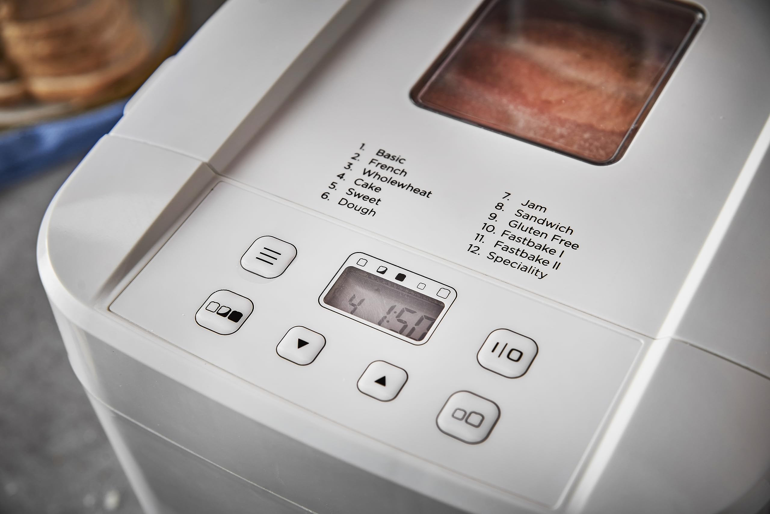 Russell Hobbs Machine à Pain 12 en 1 Compacte 27260-56 750g 1kg Cuve Antiadhésive Minuterie Maintien au Chaud