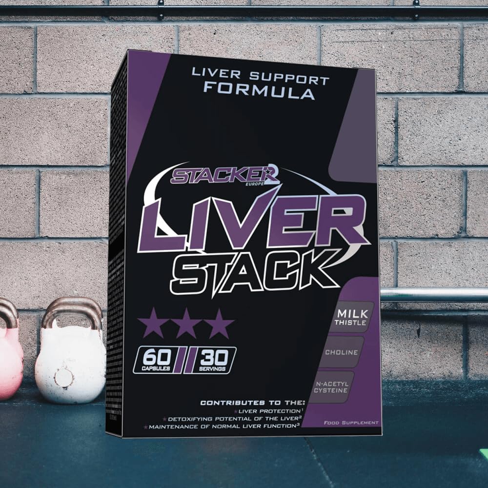 Stacker2 Liver Stack (60 caps) Unflavoured - Vitamine, Mineralien & Gesundheit - Kräuter