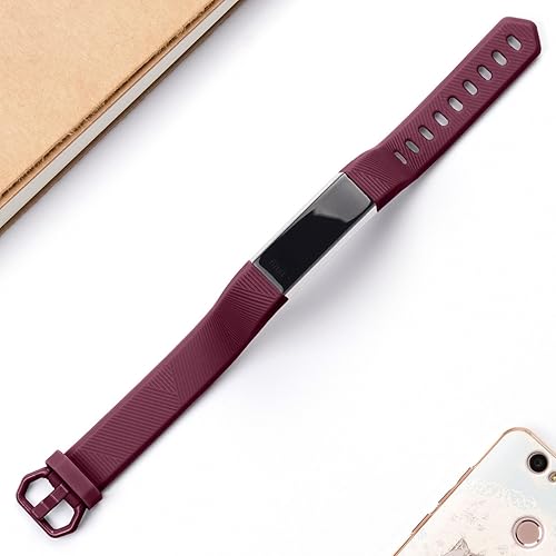 Miniatura 4 de Compatible con bandas Fit Bit Alta, correa de repuesto para pulsera pequeña y grande para Fit Bit Alta y Alta HRFit Bit Ace pulseras para mujeres,