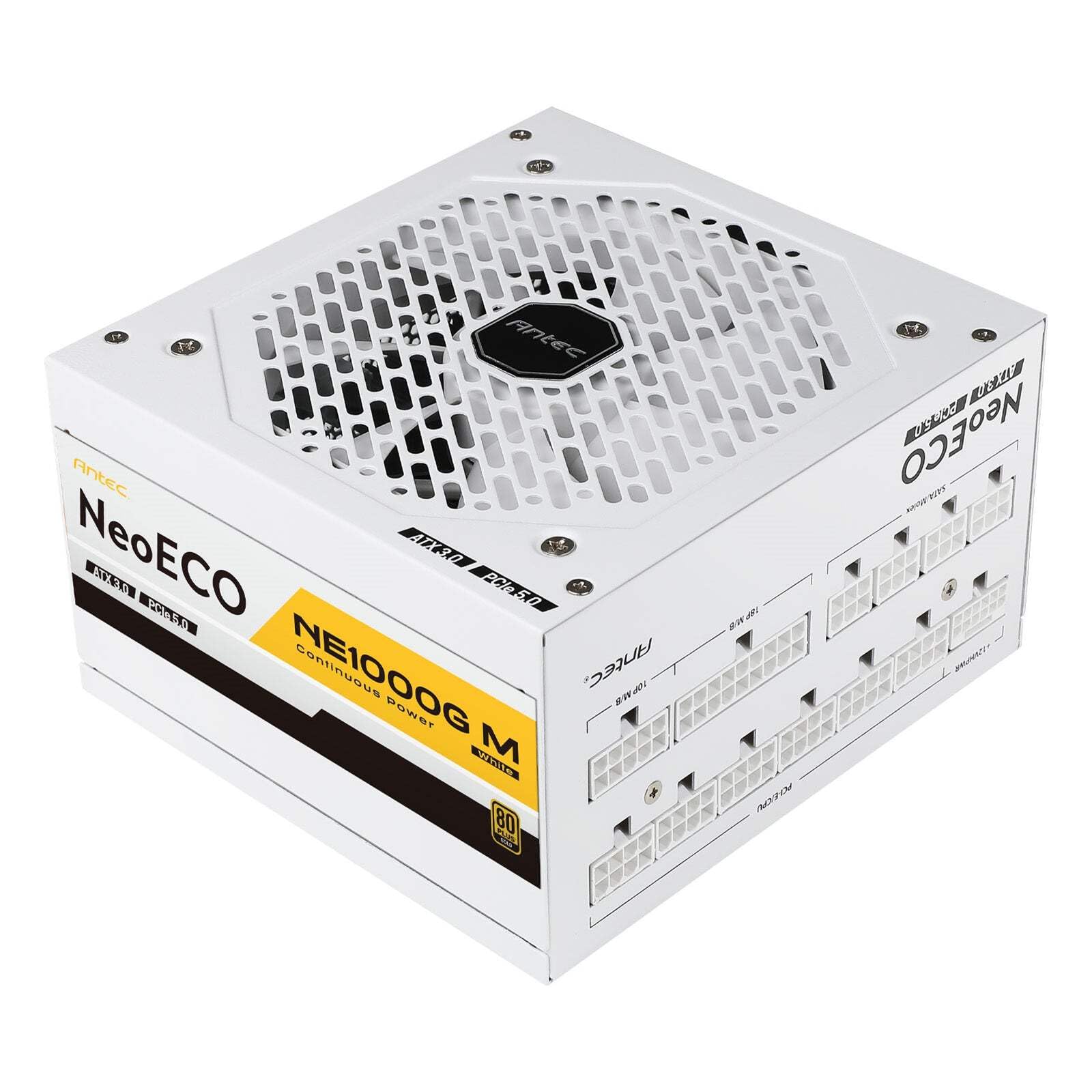 Antec NE1000G M ATX 3.0 White, 80+ Gold Power Supply, 80+ Gold Certified PSU, ATX 3.0 & PCIe 5.0 Compatible Full Modular (NE1000G M ATX 3.0 1000W) (B0CYLK6B8H) Amazon Price History, Amazon Price Tracker