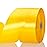 YASEO 2 Inch Yellow Solid Satin Ribbon, 50 Yards Craft Fabric Ribbon for Gift Wrapping Floral Bouquets Wedding Party Decoration