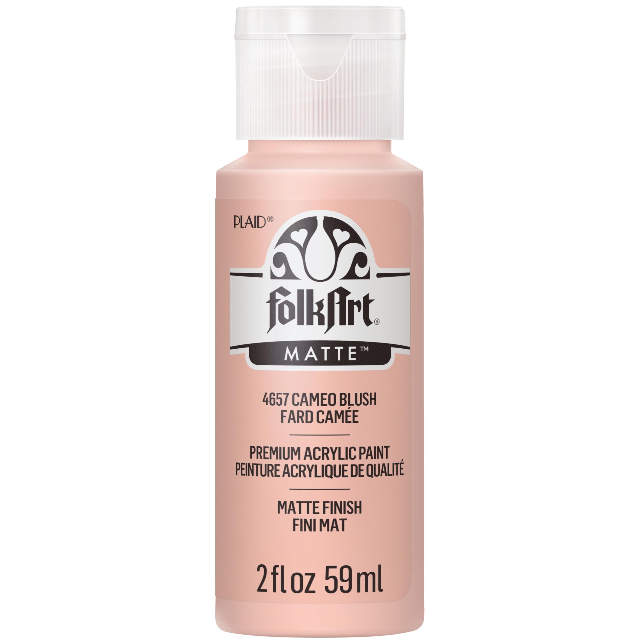 FolkArt Acrylic Paint, 2 oz, Cameo Blush