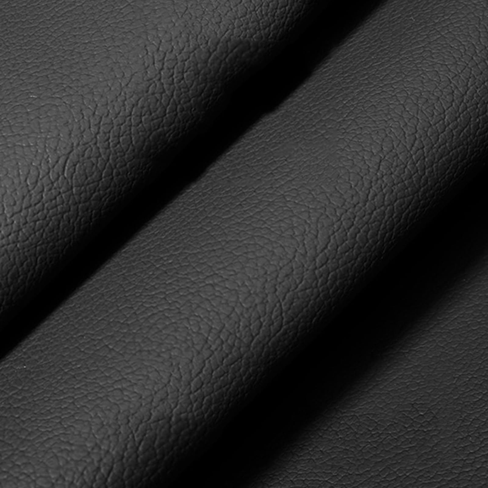 Fundas de asiento delantero de piel sintética para Mercedes-Benz Clase C, E W202-5, W210-3 (negro) universales impermeables