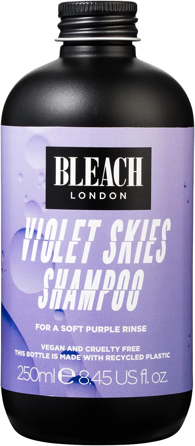 Violet Skies Shampoo- High Pigmented Pastel Purple Rinse, Vegan Cruelty Free, Color Protected Clean, Color Depositing Formula 8.45 fl oz