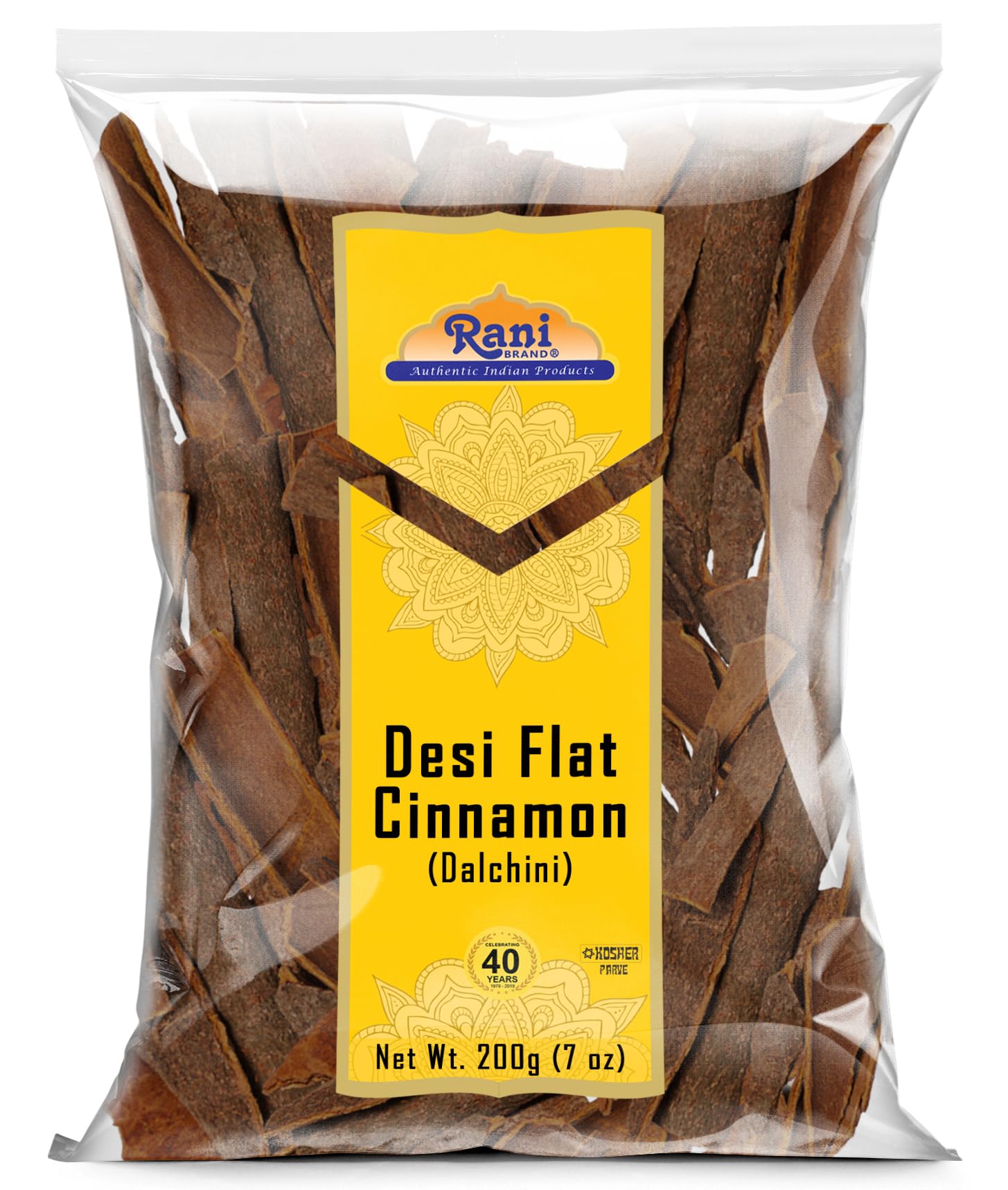 Rani Desi (Dalchini) Flat Cinnamon 7oz (200g) ~ All Natural | Vegan | Gluten ...