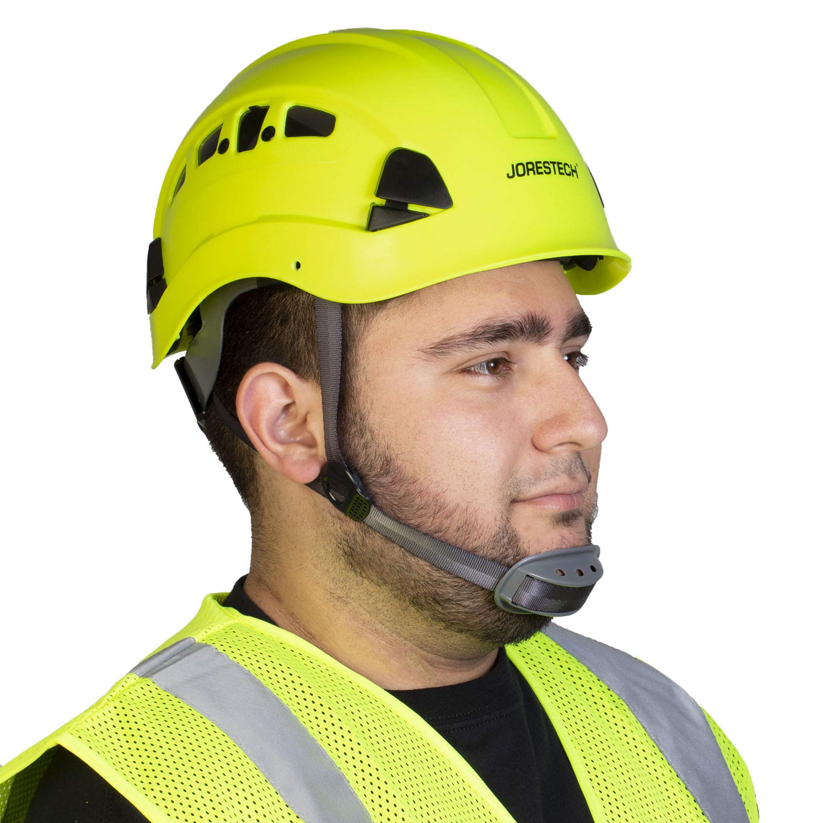 Buy JORESTECH ABS WorkatHeight and Rescue Hard Hat Slotted