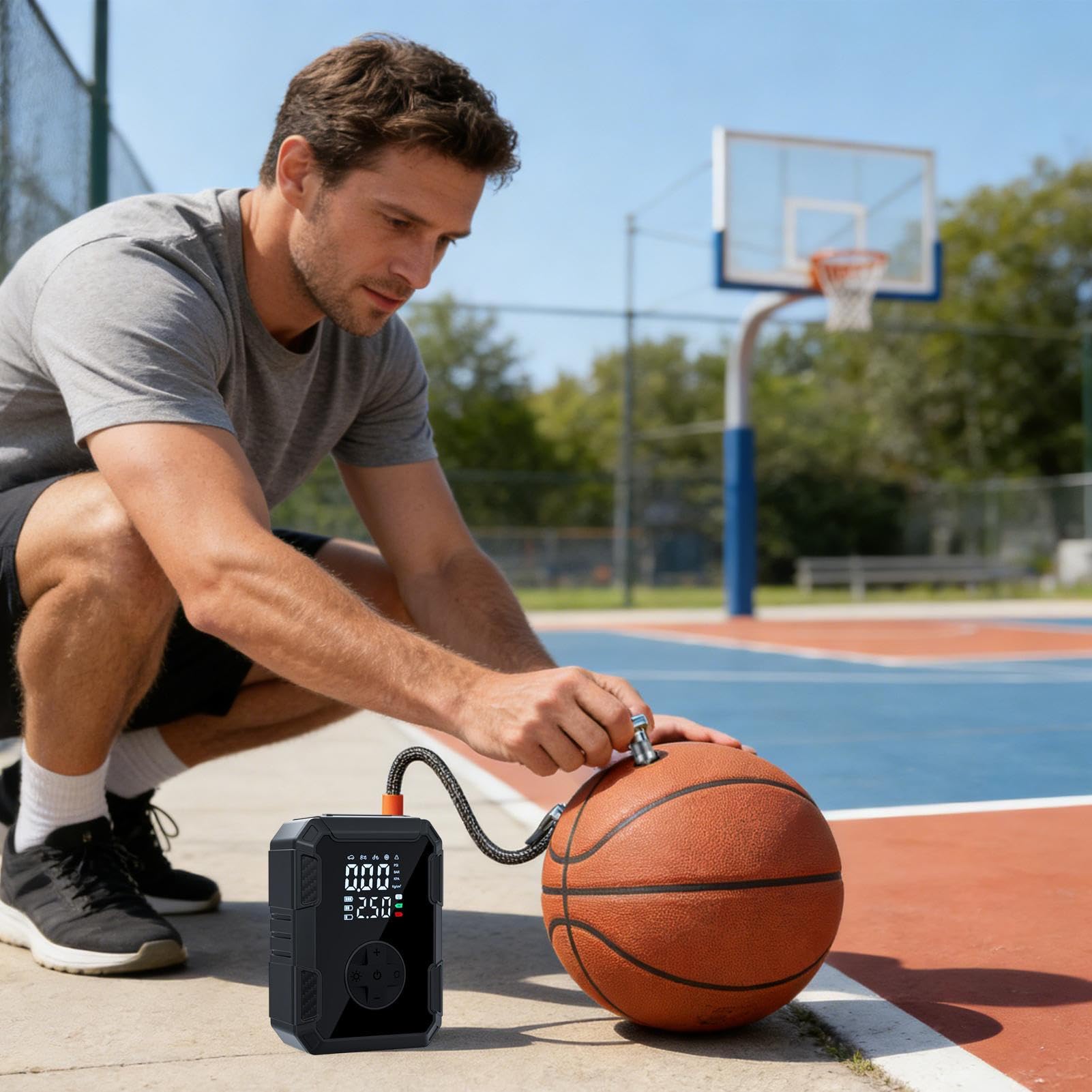 Gonfiatore Portatile Elettrico Senza Fili 150PSI