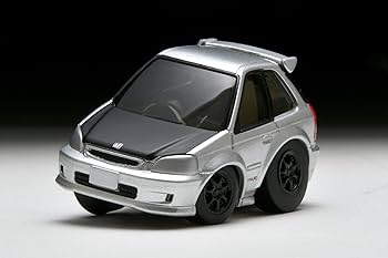 チョロQ ホンダ　シビック チョロQ Q's ホンダ シビック タイプR (EK9) カスタム仕様 銀