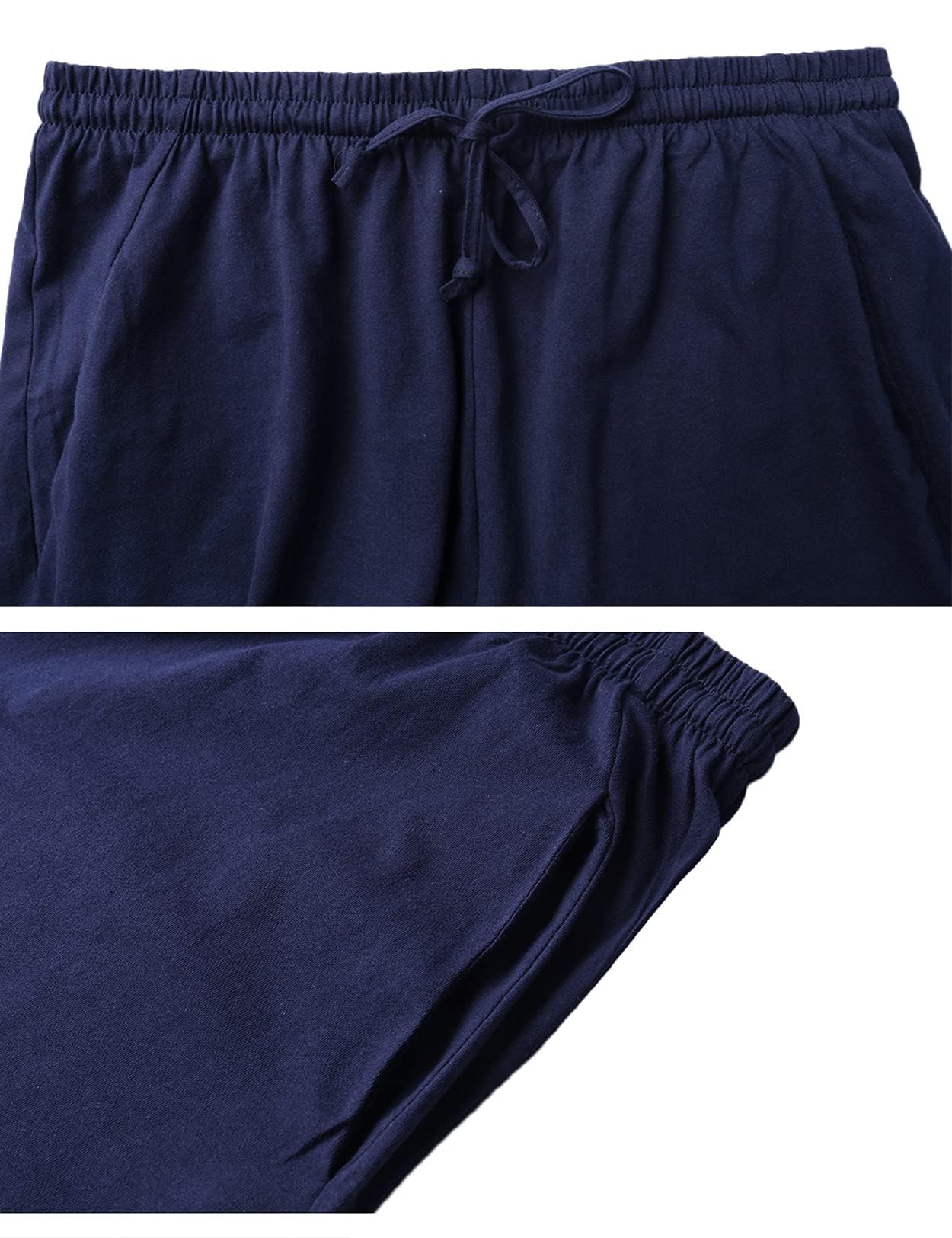 Pantalón corto de pijama para hombre Pantalones Pijamas Cortos Hombre Algodon Ropa de Dormir