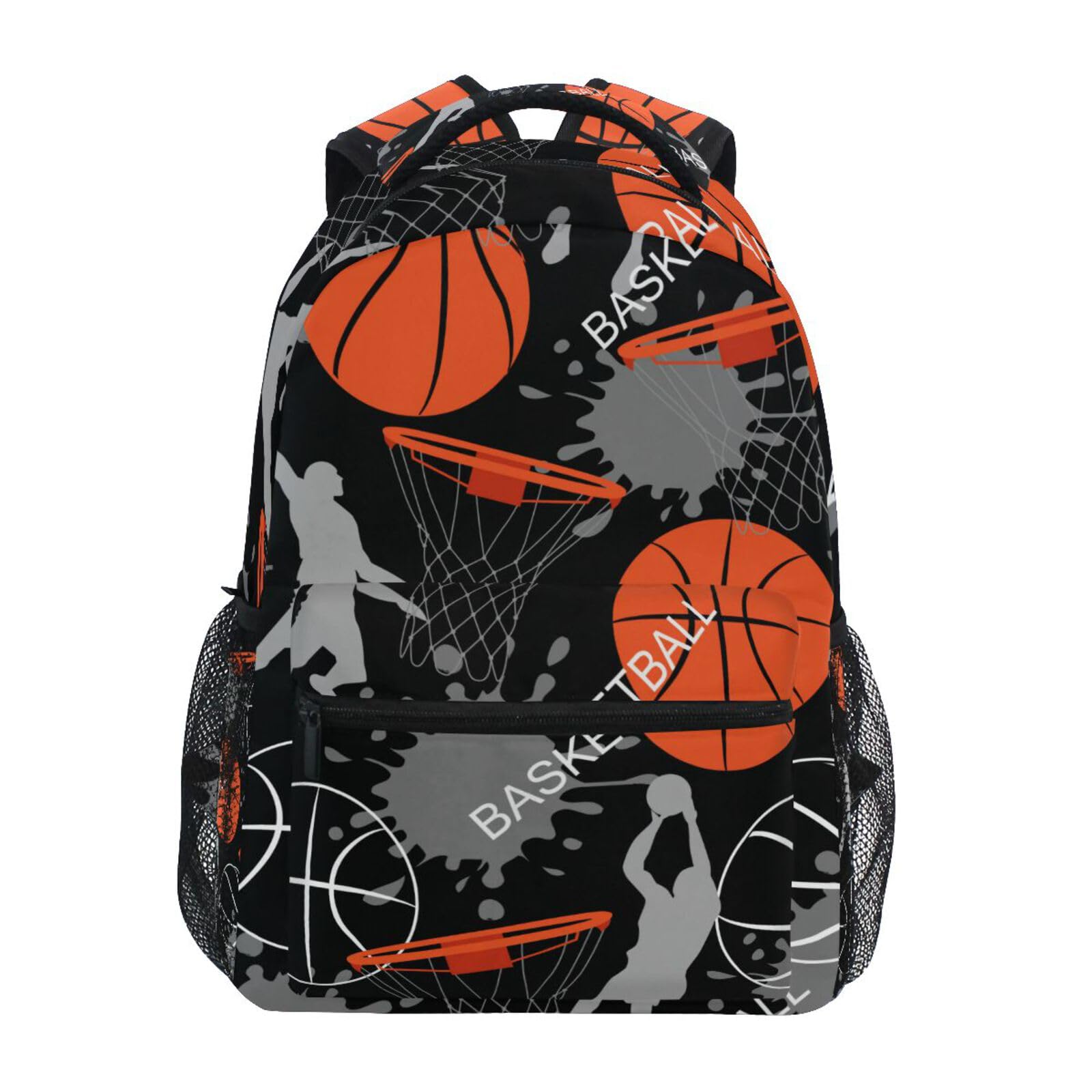 SUABO Basketball Ball Backpack for School Student Laptop iPad Tablet Travel School Bag for Boys Daypack