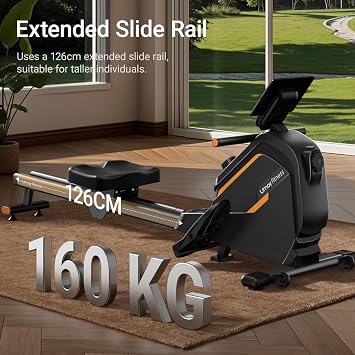 UMAY Rowing Machines for Home,Magnetic Rowing Machine with APP Support