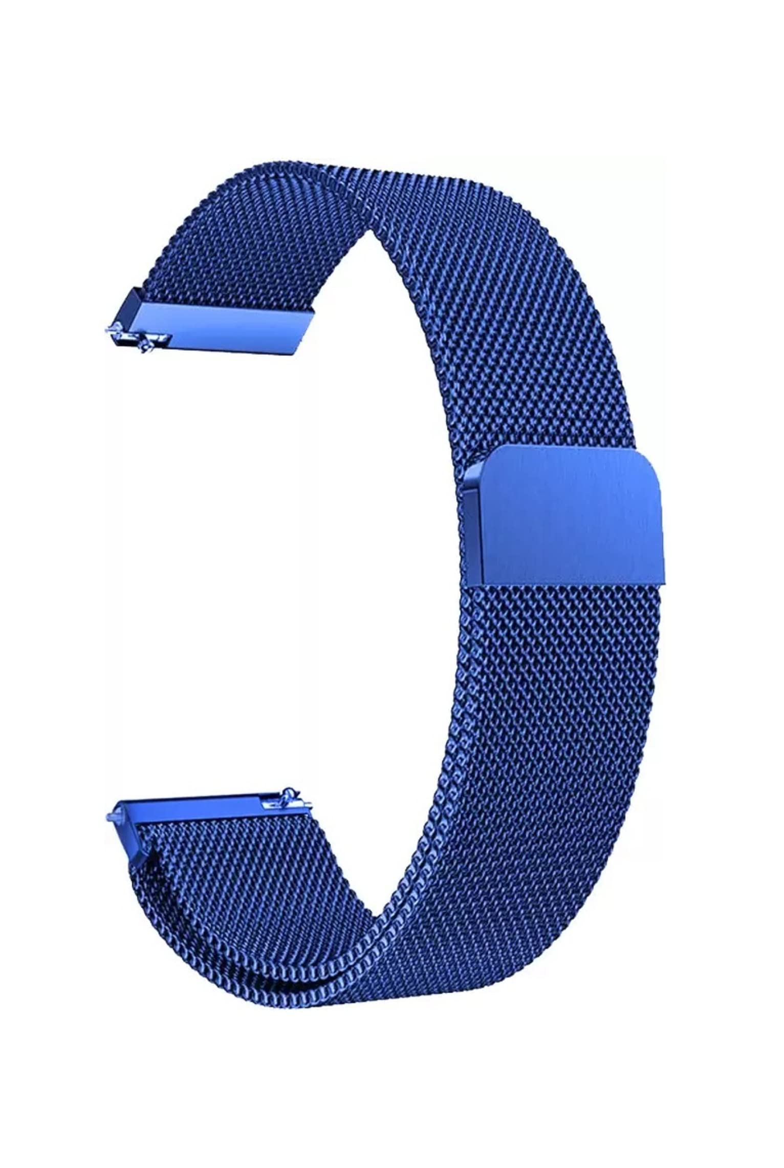 MELFO Smart Watch Strap Compatible with Oneplus Nord Watch Magnetic Chain Strap - Blue