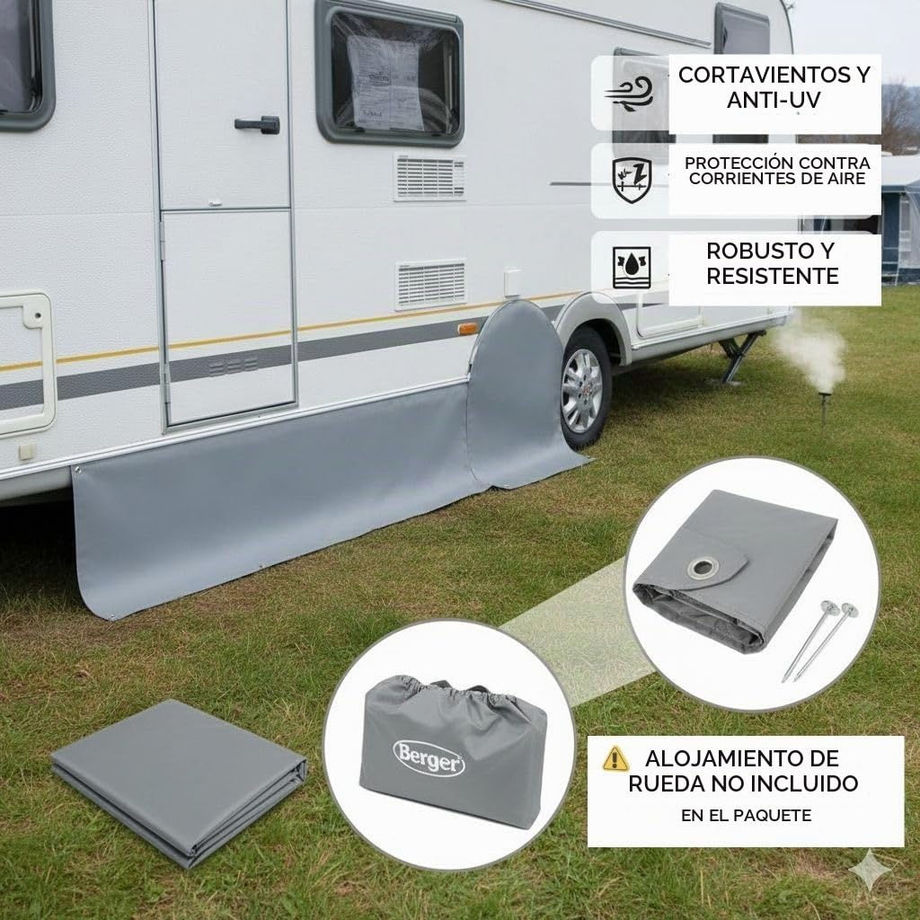 Falda para autocaravanas y caravanas