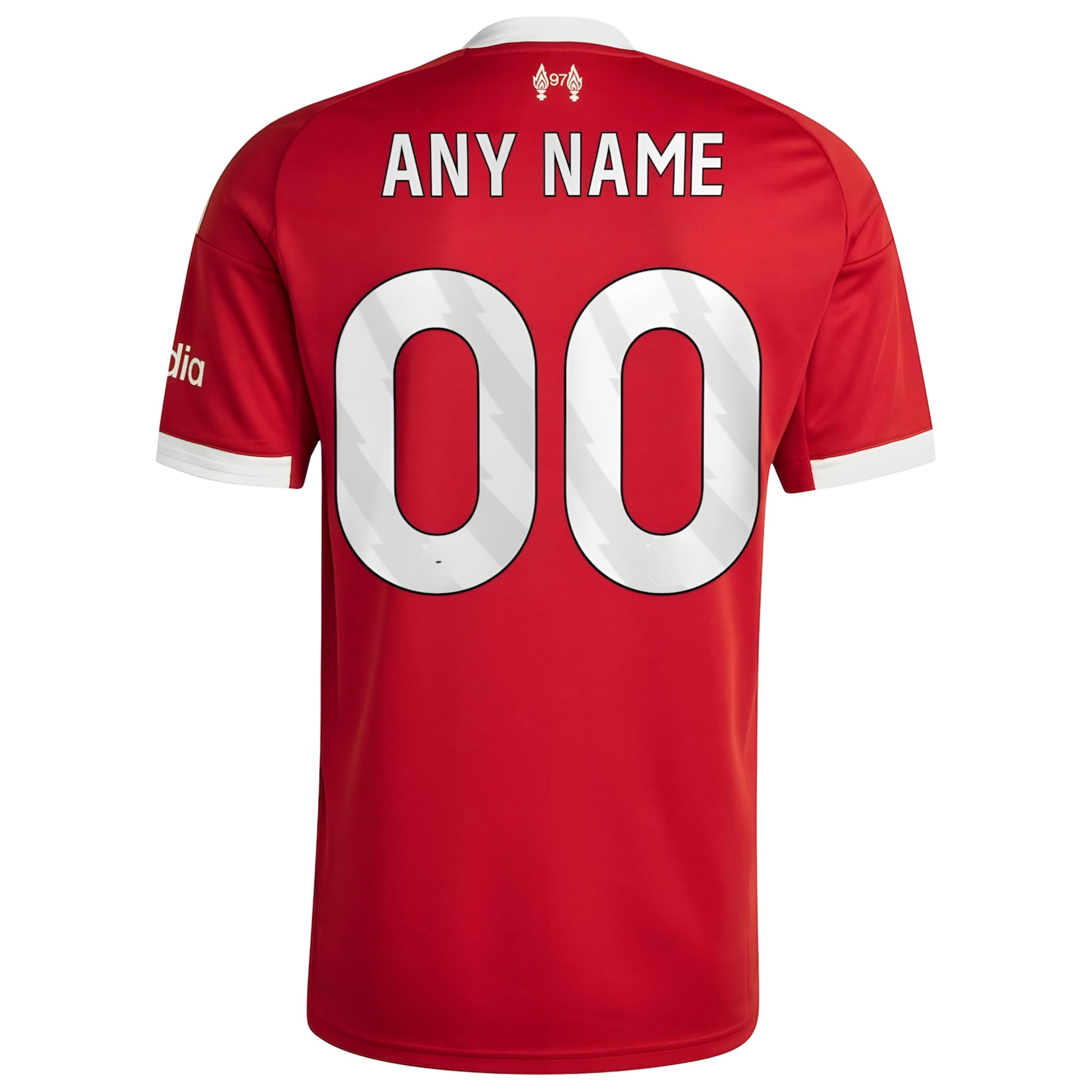 Customized Red Football Jersey | Personalized Sports T-Shirt with Custom Name & Number | Premium Dry-Fit, Breathable Red Fanwear | Comfort Jersey