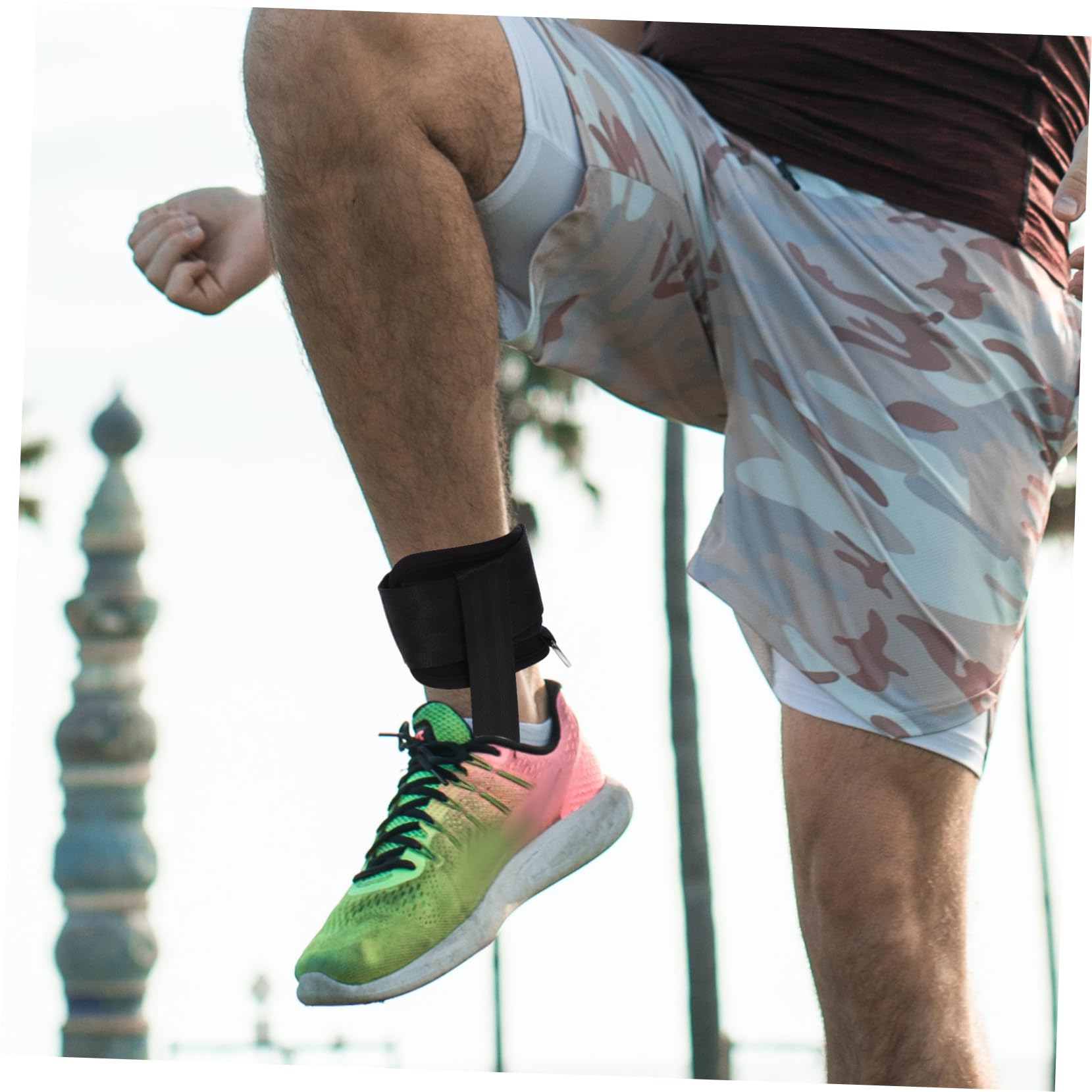 Toyvian Fußschlaufen Für Kabelzug Verstellbare Ankle Straps Für Effektives Bein Und Gesäßtraining Für Kraftsport Und Fitnessübungen