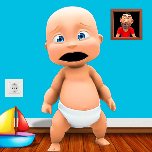 Wo Ihr verrückter Babysimulator Versteckspiel spielt