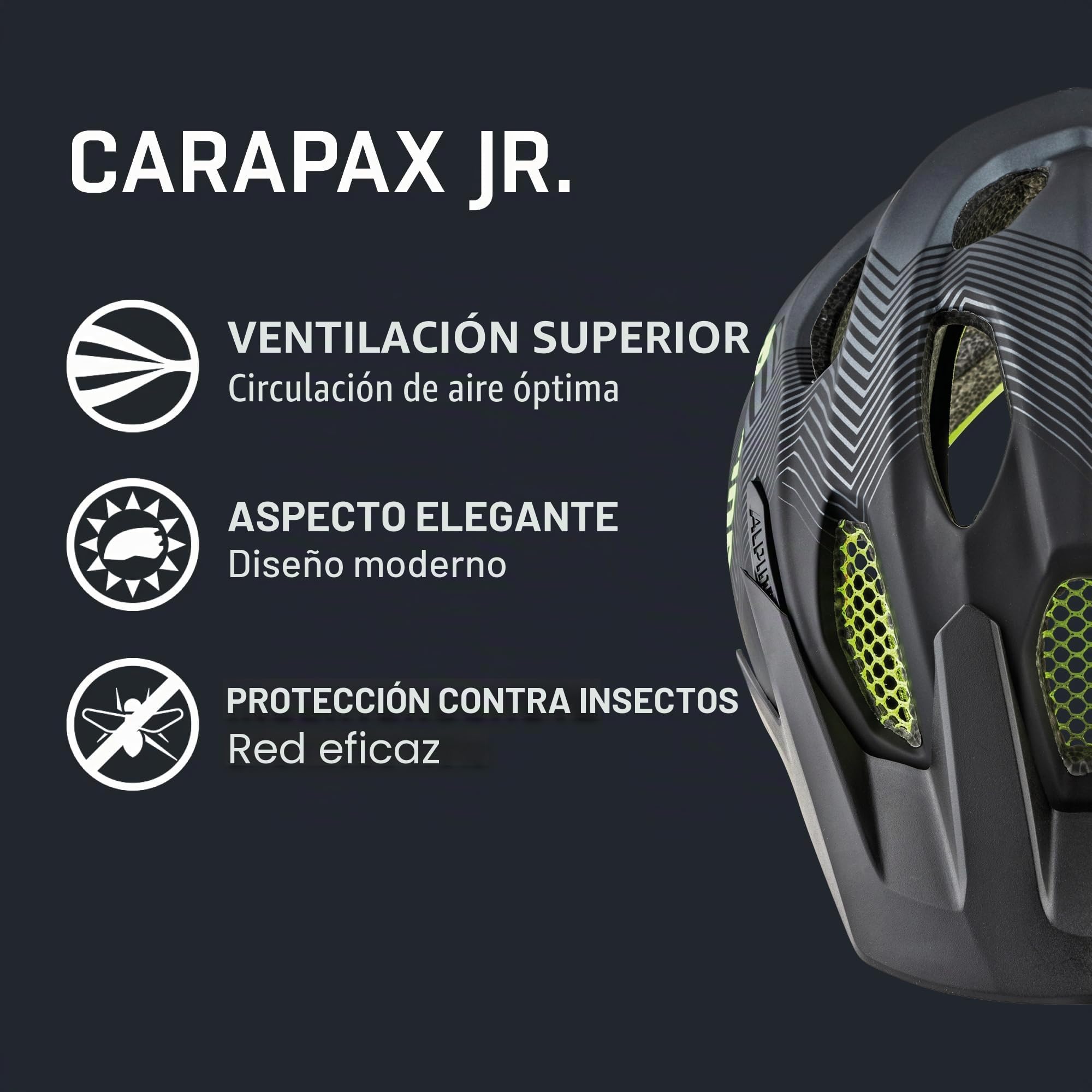 ALPINA Carapax JR Helm 2022 Pumpkin Matte Orange