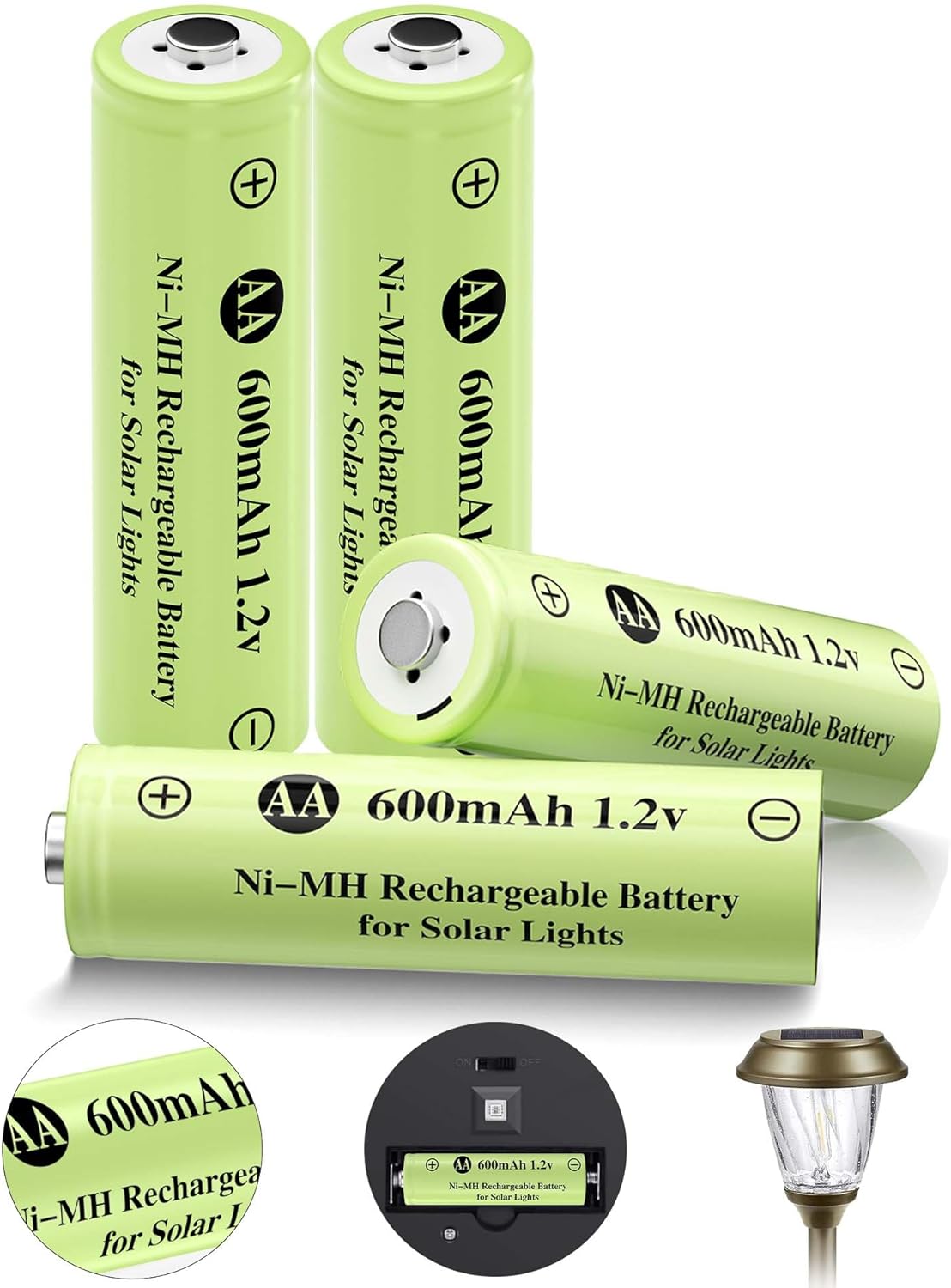 Ni-MH Rechargeable AA Batteries