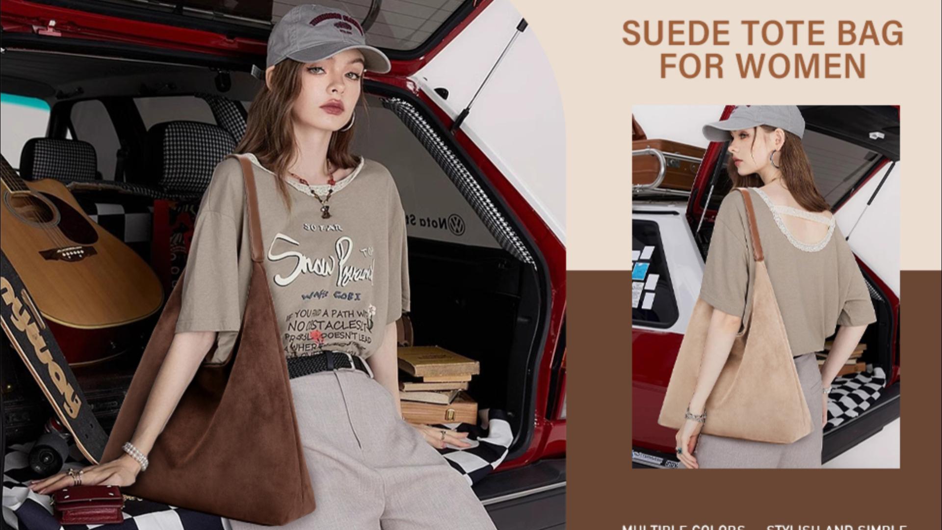 Set de 2 Bolsos Veganos para Mujer: Hobo y Tote miniatura 7