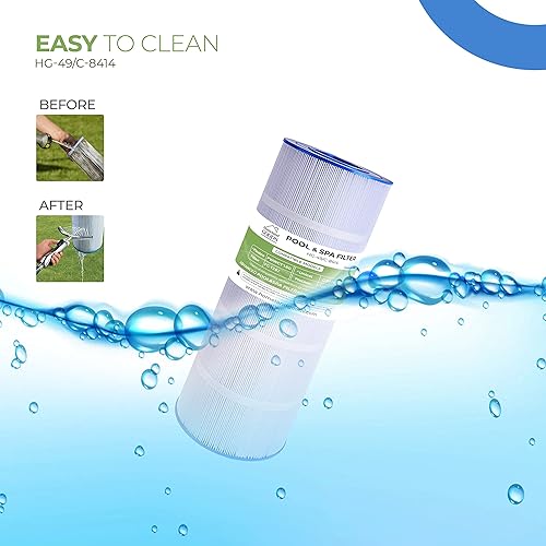 Miniatura 4 de Filtro de piscina que reemplaza a Jandy CS150, Hayward CCX1500RE, Waterway ProClean 150, PCCF-150, 817-0150, Filbur FC-1287, Unicel C-8414  23 516