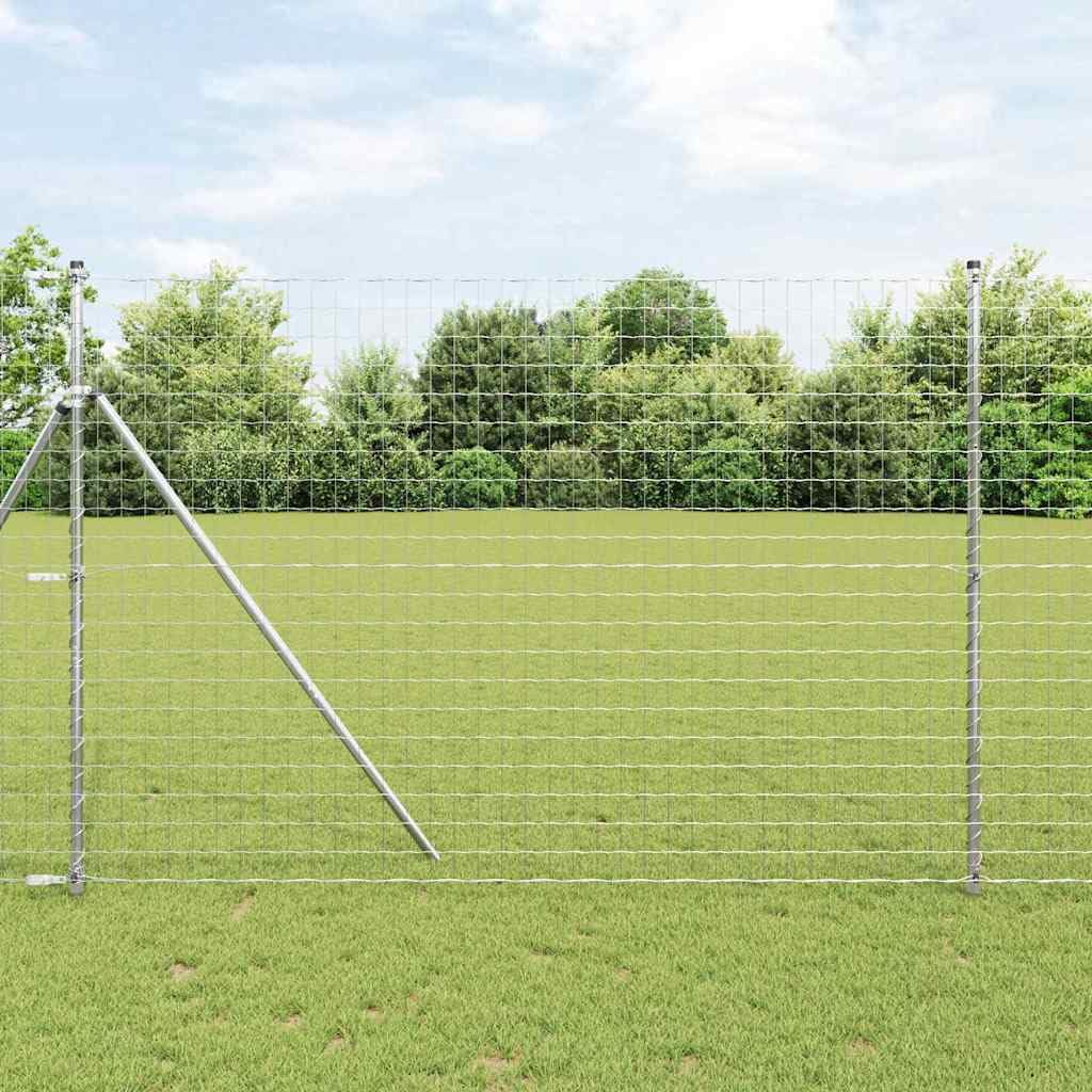 Ogrodzenie euro, 1,6 x 10 m, żelazo powlekane PCW, wytrzymałe ogrodzenie ogrodowe, uniwersalne zastosowanie jako bariera dla zwierząt i ograniczenie działki do ogrodu, na podwórko i taras