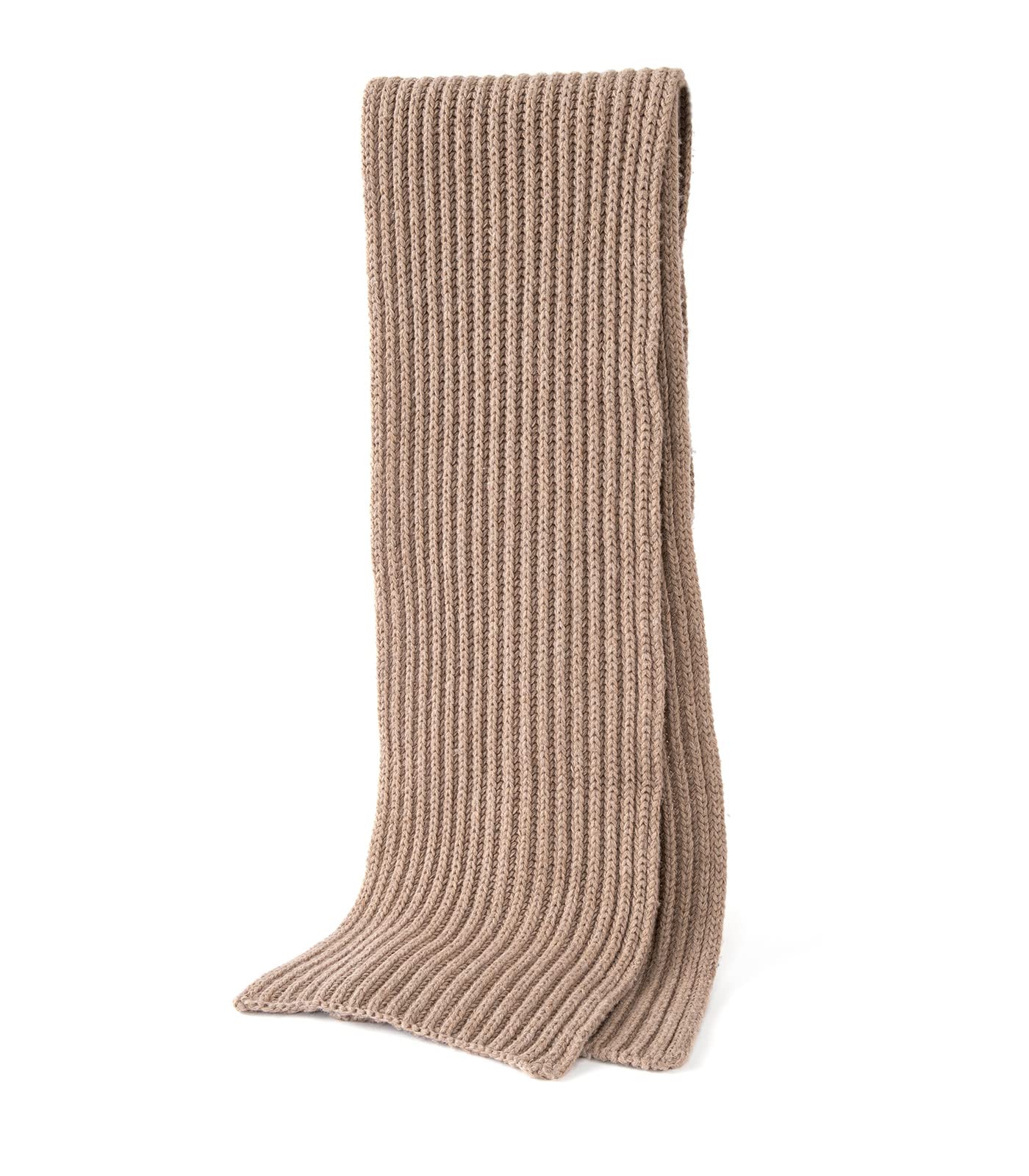 L'écharpe tricot duveteux rayures grèges | | Foulards et Écharpes d'Extérieur pour Femme