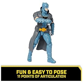 DC Comics, Batman Action Figure, 12-inch Super Hero Collectible Kids Toys for Boys and Girls, Ages 3 and Up